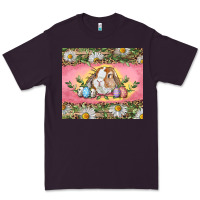 Plum Easter bunny and eggs Premium Tee - RanaPortraitStore