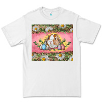 White Easter bunny and eggs Premium Tee - RanaPortraitStore