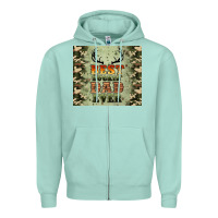 Seafoam best buckin' dad ever Zipper Hoodie - Artiststas