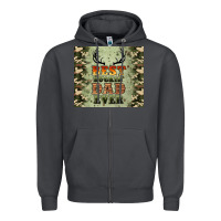 Smoke best buckin' dad ever Zipper Hoodie - Artiststas
