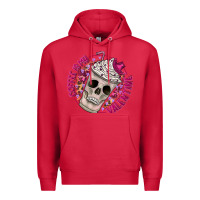 Cardinal Coffee is my Valentine Premium Hoodie - CowhideDigitalArt
