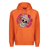 Carrot Coffee is my Valentine Premium Hoodie - CowhideDigitalArt