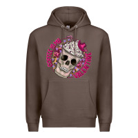 Coffee Coffee is my Valentine Premium Hoodie - CowhideDigitalArt