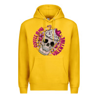 Lemon Coffee is my Valentine Premium Hoodie - CowhideDigitalArt