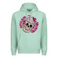 Seafoam Coffee is my Valentine Premium Hoodie - CowhideDigitalArt