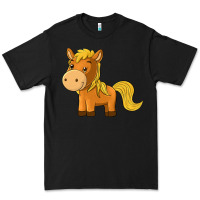 Black cute horse Premium Tee - texasbilliewilder