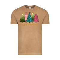 Vintage Camel merry christmas trees Vintage Tee - CowGirlArtShop