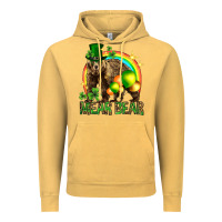 Vintage Mustard St. Patrick's Day mear bear Vintage Hoodie - HowdyJamesFarm