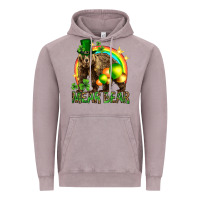 Vintage Zinc St. Patrick's Day mear bear Vintage Hoodie - HowdyJamesFarm