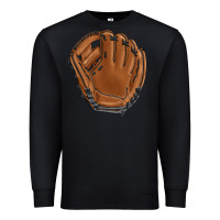 Black baseball glove Premium Sweatshirt - BarkalooDesign