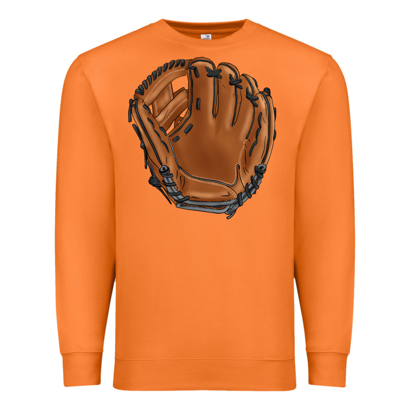 Baseball Glove Premium Sweatshirt by BarkalooDesign | Teevron