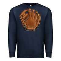 Navy baseball glove Premium Sweatshirt - BarkalooDesign