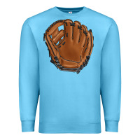 Ocean Blue baseball glove Premium Sweatshirt - BarkalooDesign