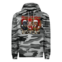Slate Camo Merry Christmas Heifers Premium Hoodie - RanaPortraitStore
