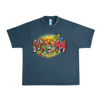Midnight Navy autism mom Urban Heavy Tee - CowGirlArtShop
