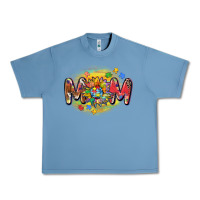 Pebble Blue autism mom Urban Heavy Tee - CowGirlArtShop