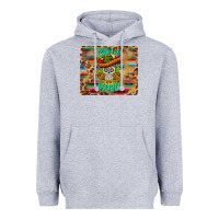 Heather Grey cinco de mayo sombrero skull mousepad Heavyweight Hoodie - BarkalooDesign