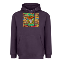 Plum cinco de mayo sombrero skull mousepad Heavyweight Hoodie - BarkalooDesign