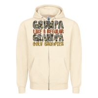 Sandshell grumpa like a regular grandpa only grumpier Zipper Hoodie - Artiststas