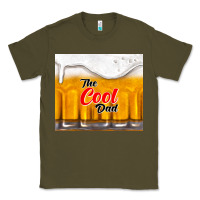 Army Green the cool dad and beer Classic Tee - TumblerDesignByShophia