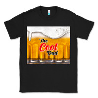 Black the cool dad and beer Classic Tee - TumblerDesignByShophia