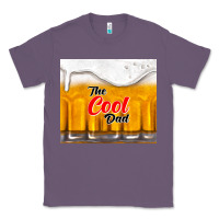Lavender the cool dad and beer Classic Tee - TumblerDesignByShophia