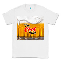 White the cool dad and beer Classic Tee - TumblerDesignByShophia