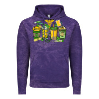 St. Patrick's Day Nurse Coffee Cups Vintage Hoodie | Teevron