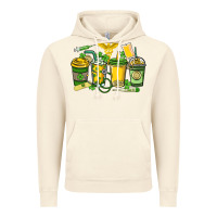Vintage Artic St. Patrick's Day Nurse coffee cups Vintage Hoodie - HowdyJamesFarm