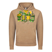 Vintage Coffee St. Patrick's Day Nurse coffee cups Vintage Hoodie - HowdyJamesFarm