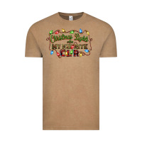Vintage Coffee christmas lights are my favorite color Vintage Tee - CowGirlArtShop
