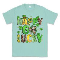 Seafoam happy go lucky Classic Tee - Artiststas