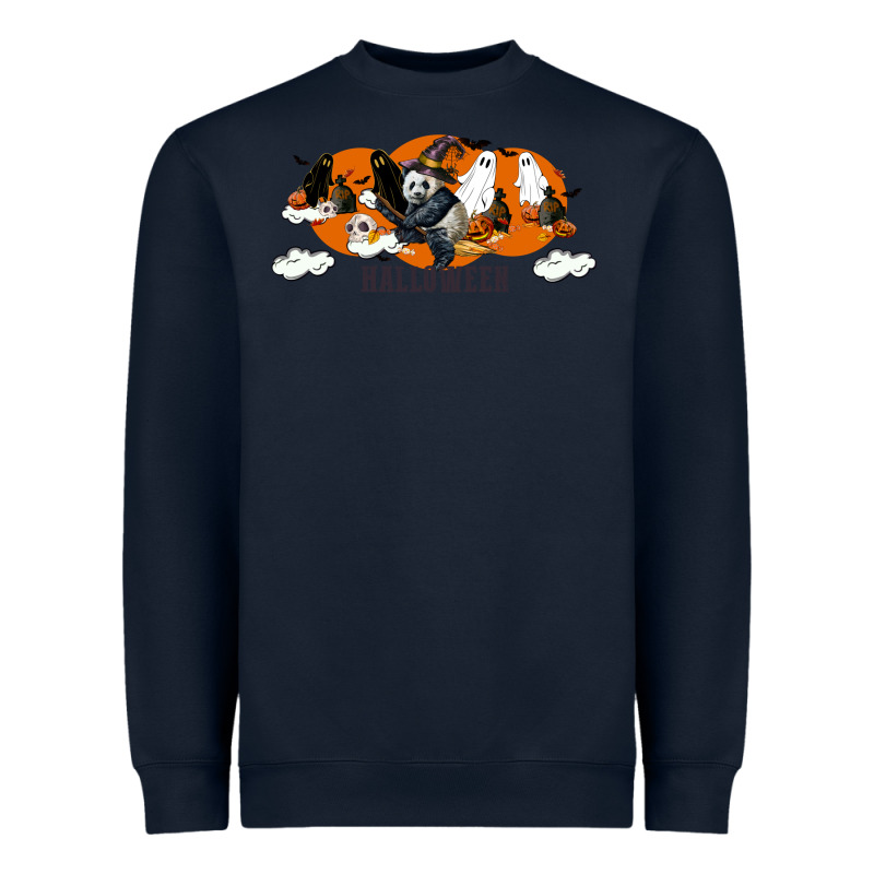 Hallowen Panda Heavyweight Sweatshirt by LillyAllenDesigns | Teevron