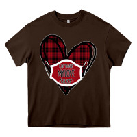 Chocolate Brown Can't mask my love for you Heavy Core Tee - Bettercallsaul