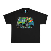 Black Autism farm tractor Urban Heavy Tee - CowGirlArtShop