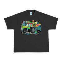 Pigment Black Autism farm tractor Urban Heavy Tee - CowGirlArtShop