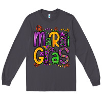 Smoke mardi gras Long Sleeve Tee - OliviaCreatesArt