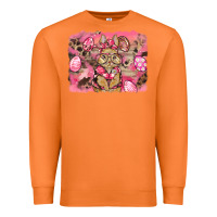 Carrot pink camouflage bunny background Premium Sweatshirt - BarkalooDesign