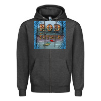 Charcoal Heather rod father Zipper Hoodie - Artiststas