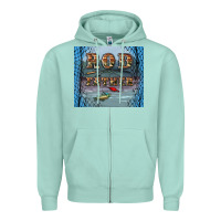 Seafoam rod father Zipper Hoodie - Artiststas