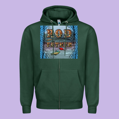 Rod Father Zipper Hoodie Designed By Artiststas
