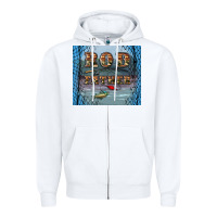 White rod father Zipper Hoodie - Artiststas