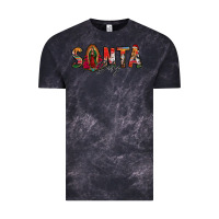 Cloud Black santa baby lady of guadalupe Vintage Tee - Jasminsmagicworld