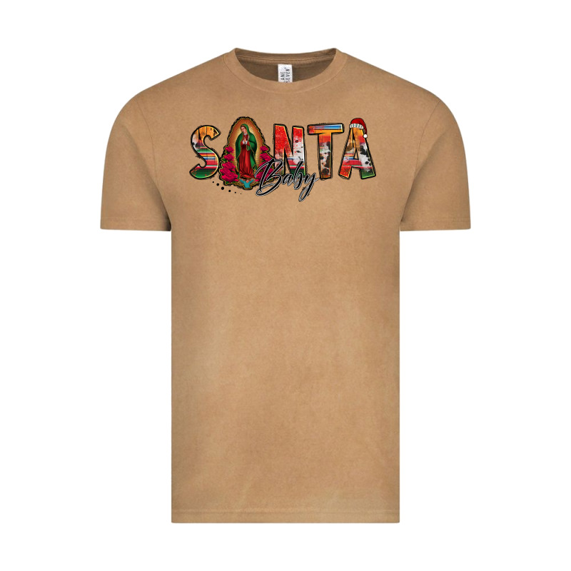 Santa Baby Lady Of Guadalupe Vintage Tee by Jasminsmagicworld | Teevron