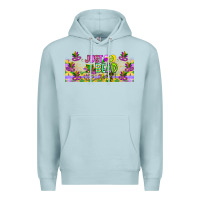 Blue Mist Just Bead Premium Hoodie - CowhideDigitalArt