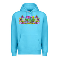 Ocean Blue Just Bead Premium Hoodie - CowhideDigitalArt