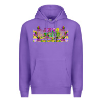 Purple Just Bead Premium Hoodie - CowhideDigitalArt