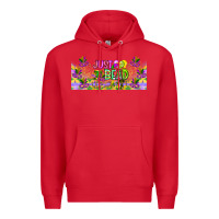 Red Just Bead Premium Hoodie - CowhideDigitalArt