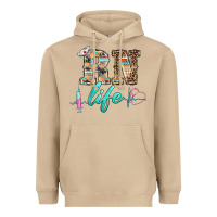 Mushroom western nurse rn  life Heavyweight Hoodie - BarkalooDesign