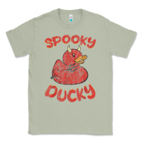 Matcha spooky devil rubber duck halloween Classic Tee - longCreatives